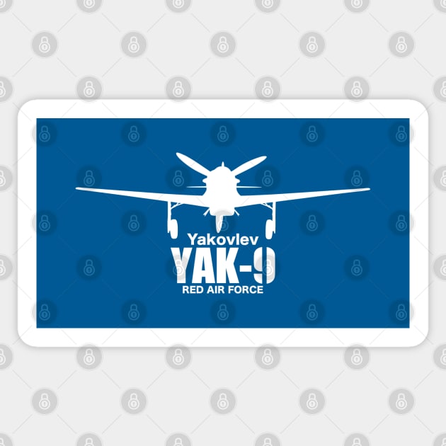 Yakovlev Yak-9 Sticker by TCP